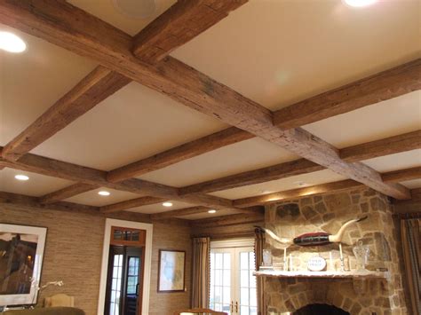 solid wood ceiling beams